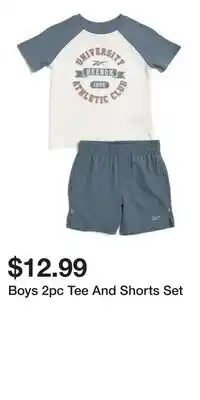 TJ Maxx Boys 2pc Tee And Shorts Set offer
