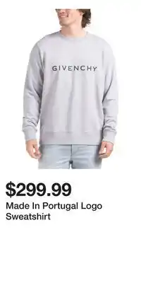 TJ Maxx Made In Portugal Logo Sweatshirt offer
