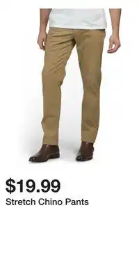 TJ Maxx Stretch Chino Pants offer