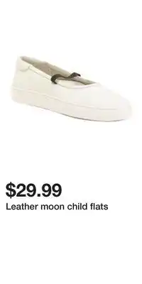 TJ Maxx Leather moon child flats offer