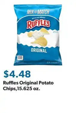 Sam's Club Ruffles Original Potato Chips,15.625 oz offer