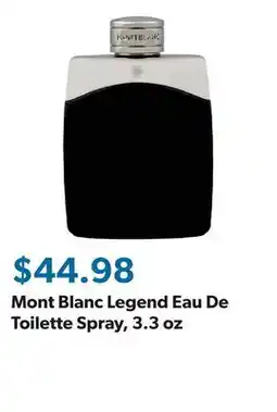Sam's Club Mont Blanc Legend Eau De Toilette Spray, 3.3 oz offer