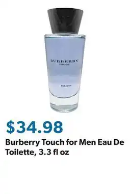 Sam's Club Burberry Touch for Men Eau De Toilette, 3.3 fl oz offer