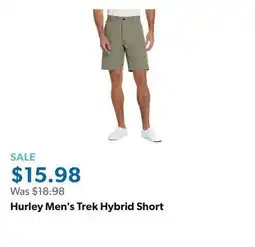 Sam's Club Hurley Men's Trek Hybrid Short offer