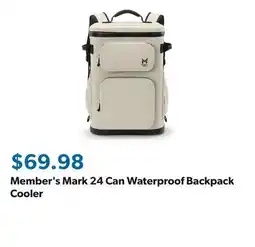 Sam's Club Member's Mark 24 Can Waterproof Backpack Cooler offer