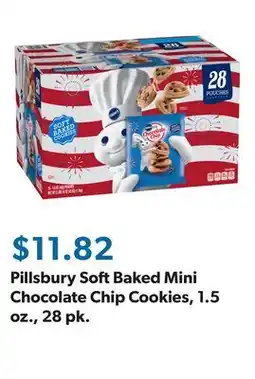 Sam's Club Pillsbury Soft Baked Mini Chocolate Chip Cookies, 1.5 oz., 28 pk offer