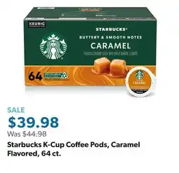 Sam's Club Starbucks K-Cup Coffee Pods, Caramel Flavored, 64 ct offer