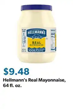 Sam's Club Hellmann's Real Mayonnaise, 64 fl. oz offer