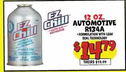 Ollie's EZ CHILL AUTOMOTIVE R134A offer