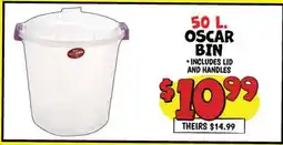 Ollie's OSCAR BIN offer