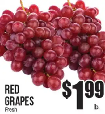 Extra Supermarket RED GRAPES offer
