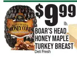 Extra Supermarket BOAR'S HEAD HONEY MAPLE TURKEY BREAST offer