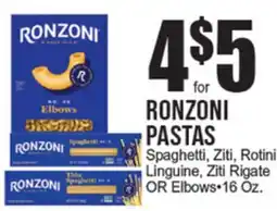 Extra Supermarket RONZONI PASTAS offer