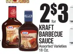 Extra Supermarket KRAFT BARBECUE SAUCE offer