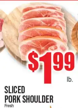 Extra Supermarket SLICED PORK SHOULDER offer
