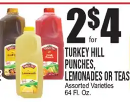 Extra Supermarket TURKEY HILL PUNCHES, LEMONADES OR TEAS offer