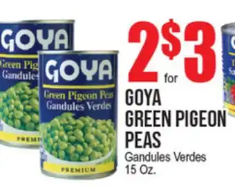 Extra Supermarket GOYA GREEN PIGEON PEAS offer