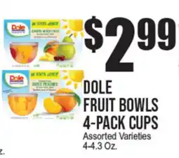 Extra Supermarket DOLE FRUIT BOWLS offer