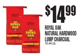 Extra Supermarket ROYAL OAK NATURAL HARDWOOD LUMP CHARCOAL offer
