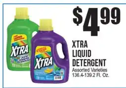 Extra Supermarket XTRA LIQUID DETERGENT offer