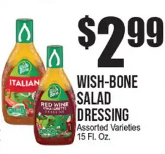 Extra Supermarket WISH-BONE SALAD DRESSING offer