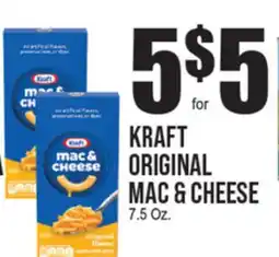 Extra Supermarket KRAFT ORIGINAL MAC & CHEESE offer