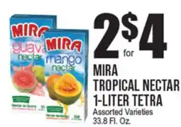 Extra Supermarket MIRA TROPICAL NECTAR offer