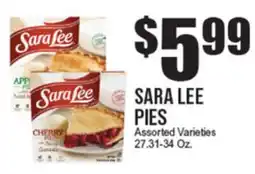 Extra Supermarket SARA LEE PIES offer