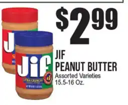 Extra Supermarket JIF PEANUT BUTTER offer