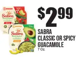 Extra Supermarket SABRA CLASSIC OR SPICY GUACAMOLE offer