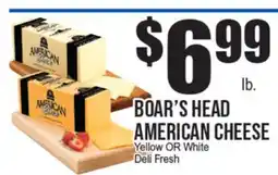 Extra Supermarket BOAR'S HEAD AMERICAN CHEESE offer