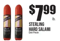 Extra Supermarket STERLING HARD SALAMI offer
