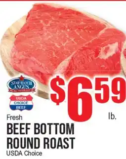 Extra Supermarket FRESH BEEF BOTTOM ROUND ROAST offer
