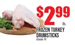 Extra Supermarket FROZEN TURKEY DRUMSTICKS offer