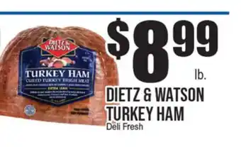 Extra Supermarket DIETZ & WATSON TURKEY HAM offer