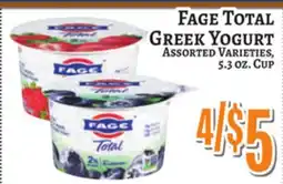 Trade Fair Supermarket FAGE TOTAL GREEK YOGURT offer