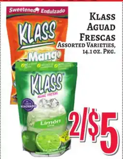 Trade Fair Supermarket Klass Aguad Frescas offer