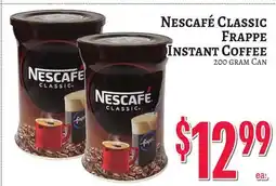 Trade Fair Supermarket NESCAFÉ CLASSIC Frappe Instant Coffee offer
