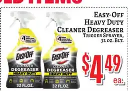 Trade Fair Supermarket EASY-OFF HEAVY DUTY CLEANER DEGREASER Trigger Sprayer offer