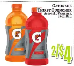Trade Fair Supermarket GATORADE THIRST QUENCHER offer