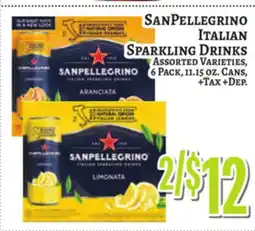 Trade Fair Supermarket SANPELLEGRINO ITALIAN SPARKLING DRINKS offer