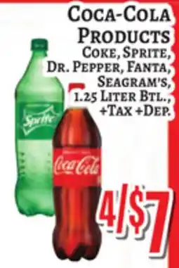 Trade Fair Supermarket Coca-Cola PRODUCTS offer