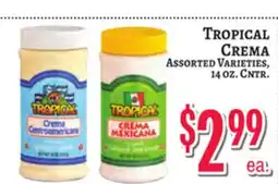 Trade Fair Supermarket TROPICAL Crema offer