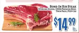 Trade Fair Supermarket BONE-IN RIB STEAK offer