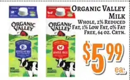 Trade Fair Supermarket ORGANIC VALLEY MILK offer