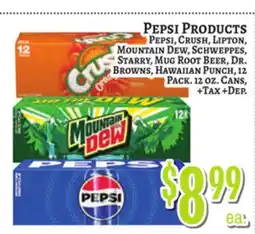 Trade Fair Supermarket PEPSI PRODUCTS offer
