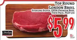 Trade Fair Supermarket TOP ROUND LONDON BROIL offer