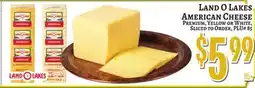Trade Fair Supermarket LAND O LAKES AMERICAN CHEESE offer