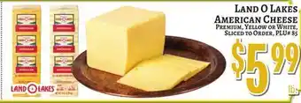 Trade Fair Supermarket LAND O LAKES AMERICAN CHEESE offer