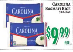 Trade Fair Supermarket CAROLINA Basmati Rice offer